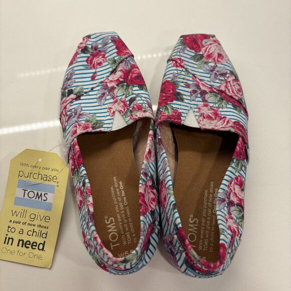Toms Woman's Classic Slip On Shoes - Picture 3 of 3